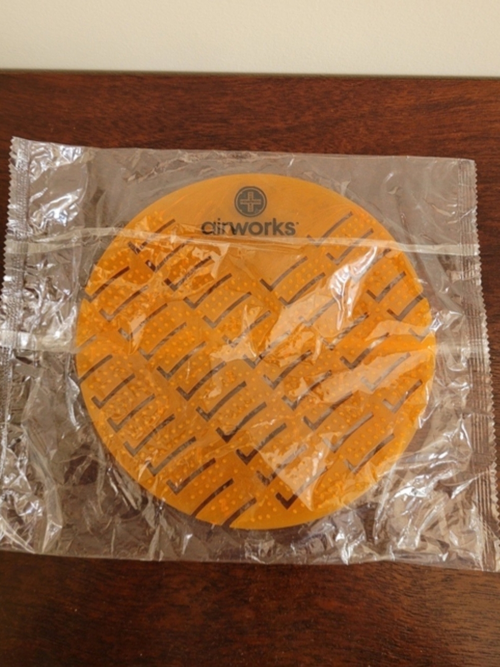 New Hospeco AirWorks EVA Urinal Screen (Mango Scent)